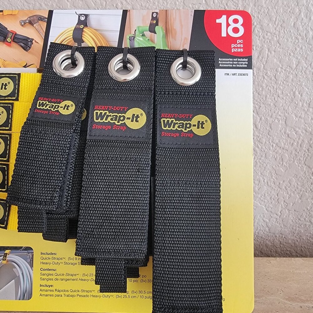 Wrap-It Storage Straps 18-piece Set - Picture 7 of 10